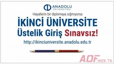 Açıköğretim İkinci Üniversite