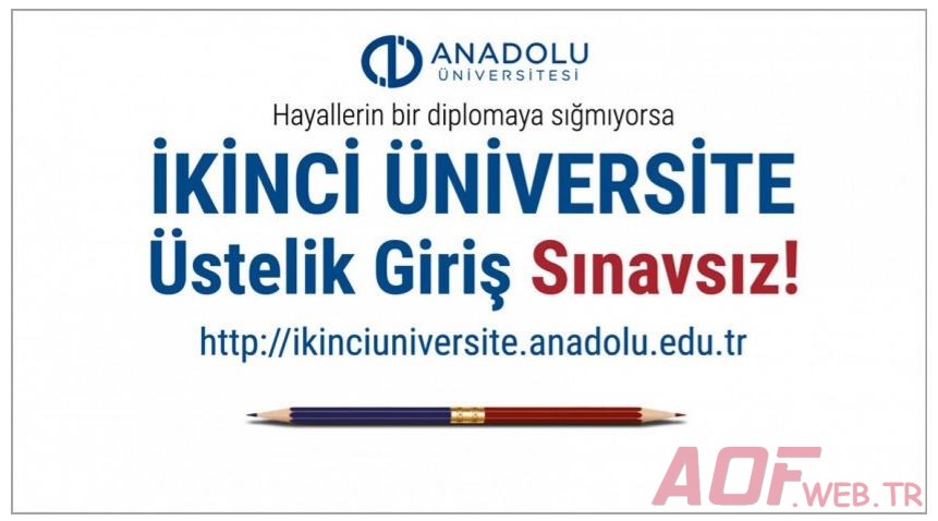 Açıköğretim İkinci Üniversite