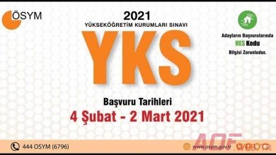 YKS Başvuru İşlemleri Başladı (2021)